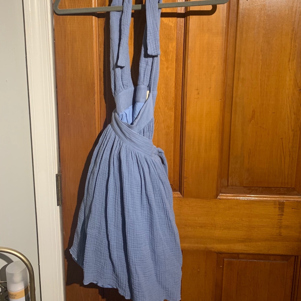 Free People wrap mini dress - Picture 4 of 5
